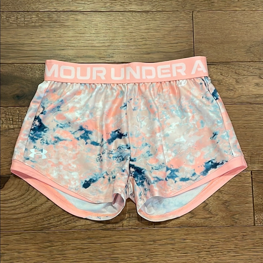 Under Armour Girls Play Up Shorts 2.0 - Size YMD